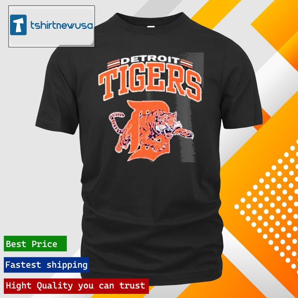 Top Detroit Tigers Mascot Tiger 2025 T Shirt