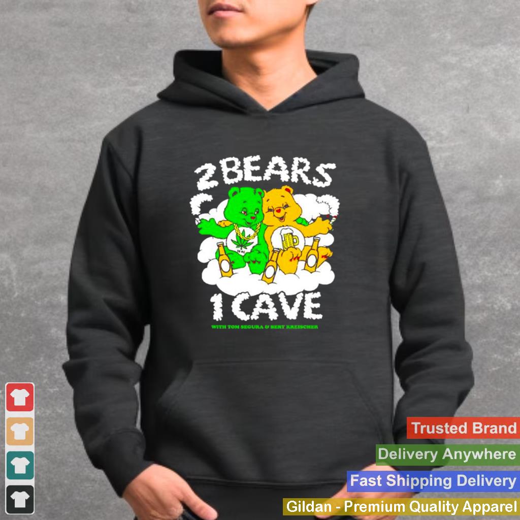 2 bears 1 cave with tom segura and bert kreischer shirt