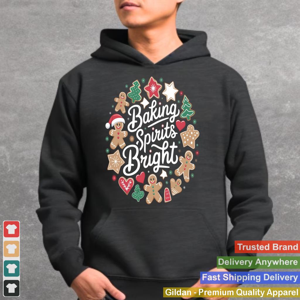 Baking Spirits Bright Christmas Cookie Lovers Apparel