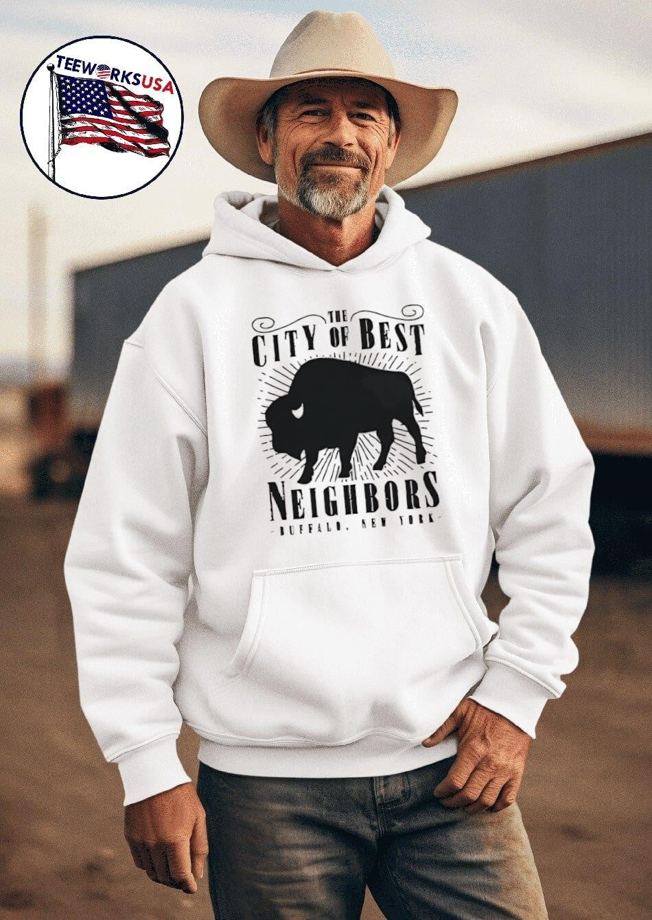 The city of best neighbors Buffalo New York shirt