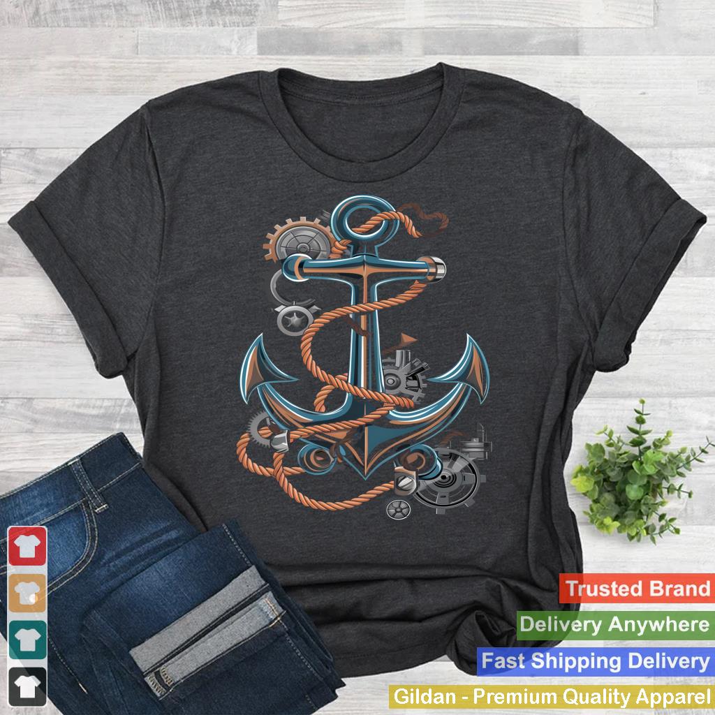 Rope anchor nautical symbol maritime anchor design