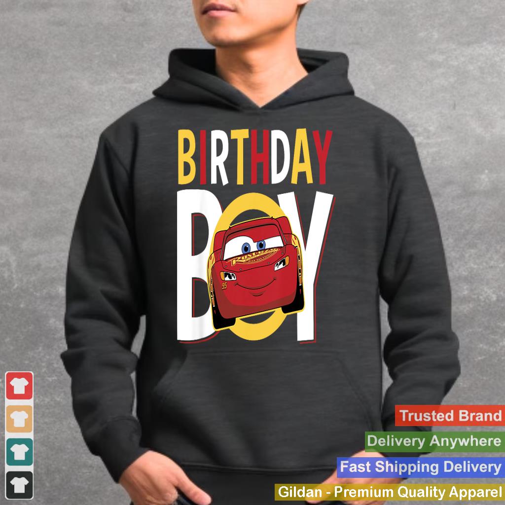 Disney Pixar Cars Birthday Boy Lightning McQueen Youth