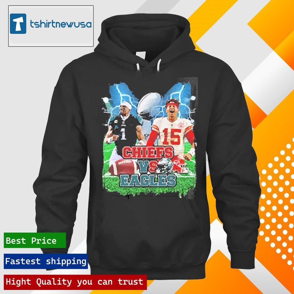 Top 2025 Super Bowl Chiefs Vs Eagles Shirts