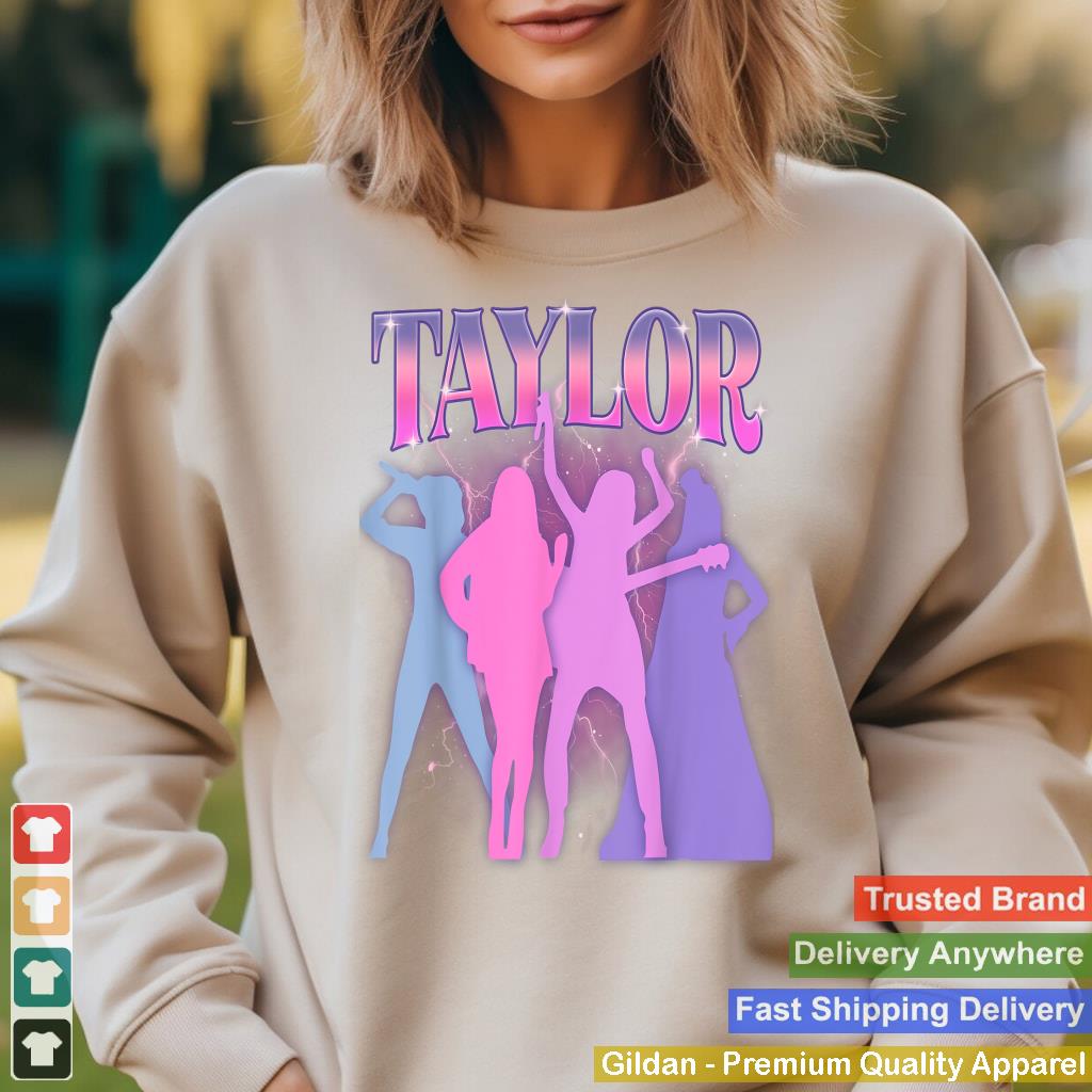 Retro Taylor First Name Personalized Groovy Birthday Girl