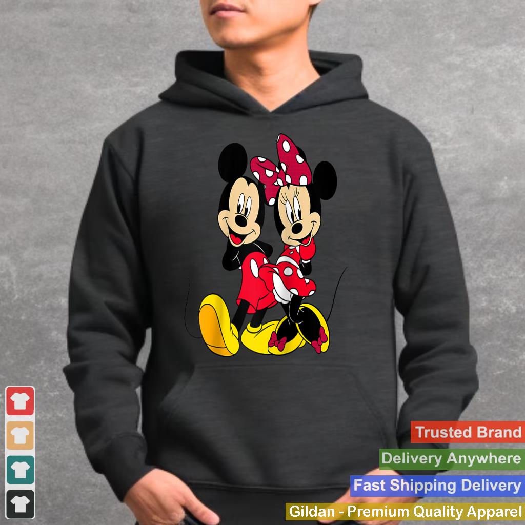 Disney Big Mickey and Minnie Mouse Raglan Baseball Tee