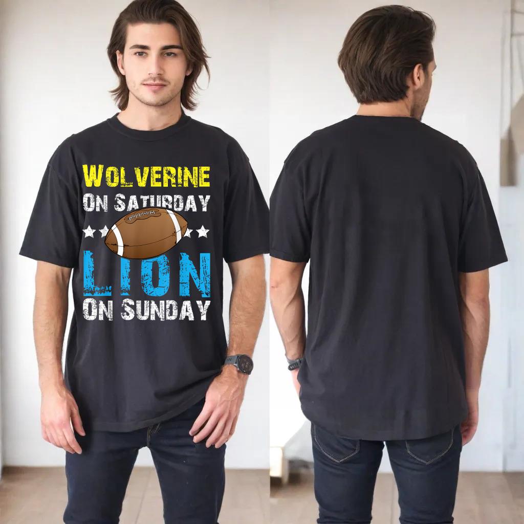 Wolverine On Saturday Lion On Sunday