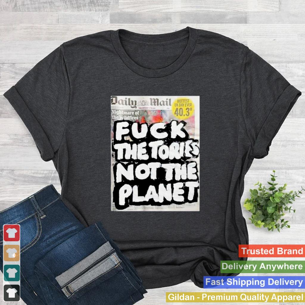 Artist-taxi-driver-fuck-the-tories-not-the-planet-newspaper-t-shirt