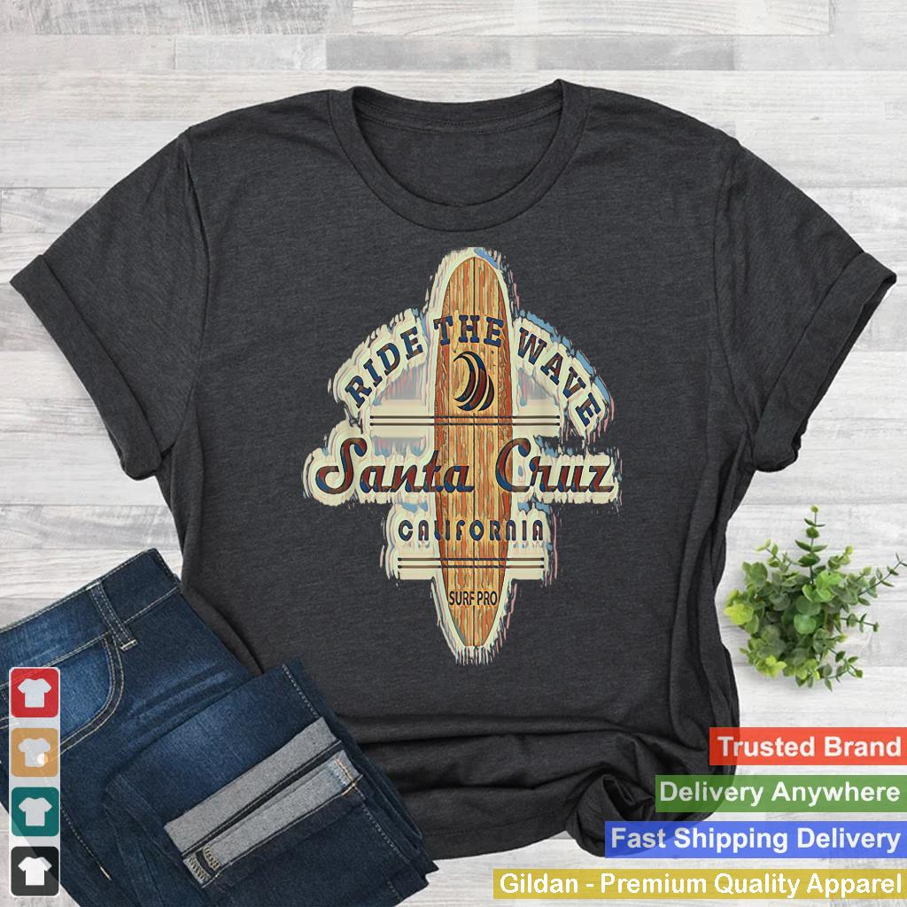 Santa Cruz, Surfer Surfboard Vintage Tshirt