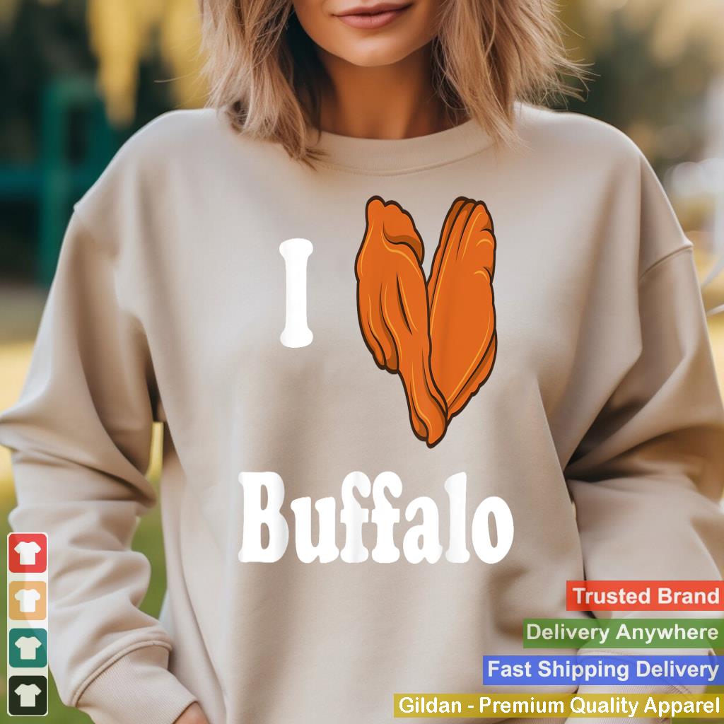 I Love Buffalo Wings Chicken Wing Lover Buffalo New York_1