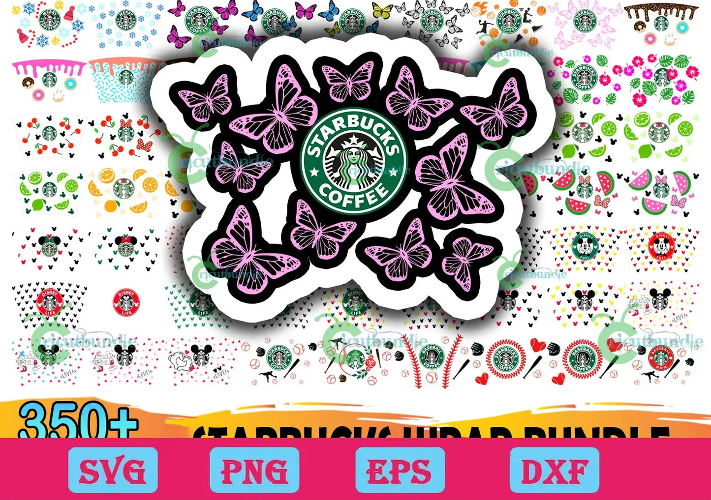 350+ Starbucks Wrap Bundle Svg