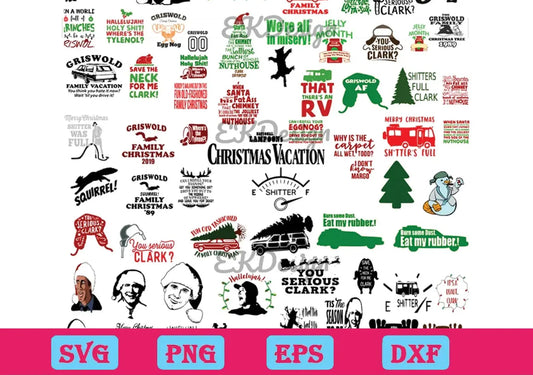 Christmas Vacation SVG bundle