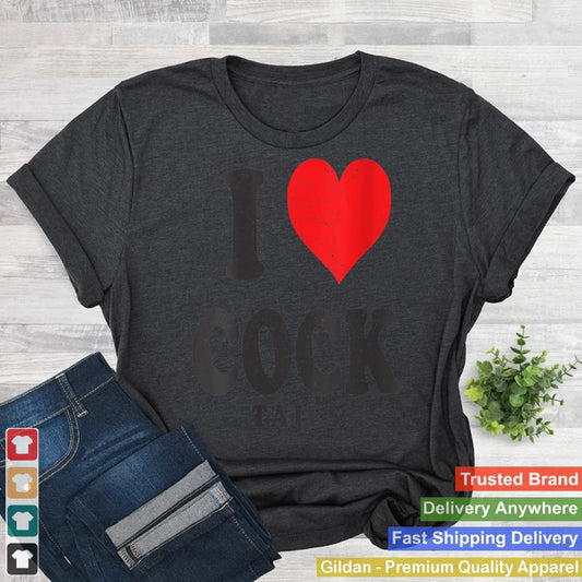 Womens I Love Cocktails Funny Pun Sexual Innuendo Drinking Vintage V-Neck