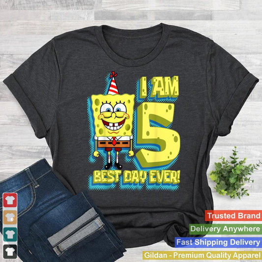 Mademark x SpongeBob SquarePants - SpongeBob SquarePants Birthday I am 5 Best Day Ever