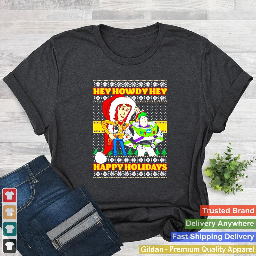 Awesome disney Pixar Toy Story hey howdy happy holidays sweater