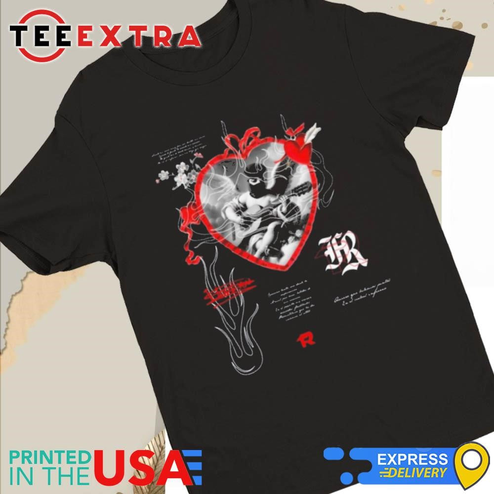 Official Fuerza Regida Love Flames Valentine's Day 2025 Shirt