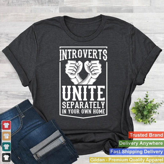 Introverts Unite Separately Shirt Computer Nerd Shirt