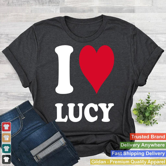 Red Heart I Love Lucy