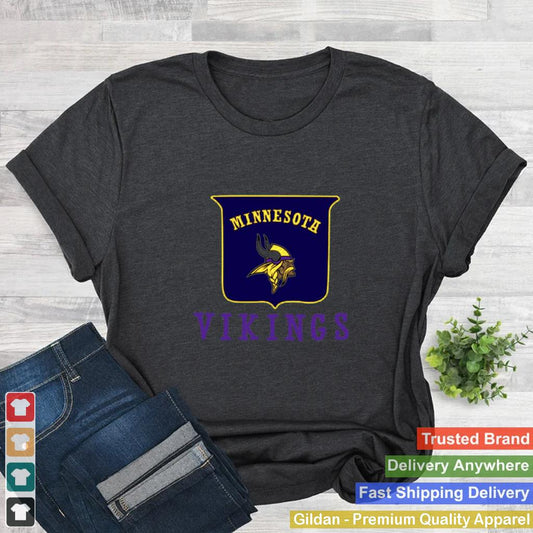 2021 Minnesota Vikings Logo Tee shirt