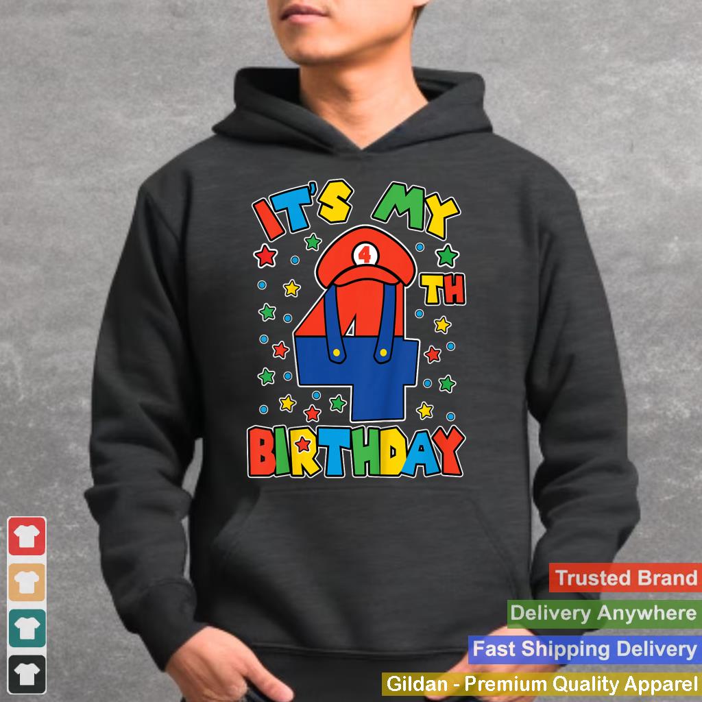 Kids 4th Birthday Super Gamer Gaming Theme Birthday Party Boys