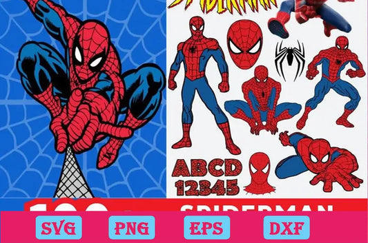 100+ Spiderman Svg Bundle