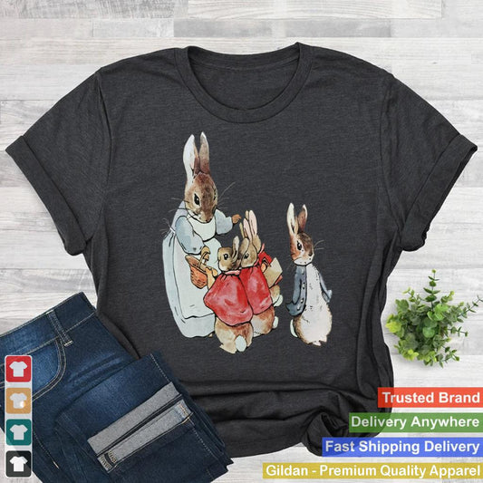 Women Retro Cottagecore Easter Bunny Vintage Easter Rabbit Sweatshirt