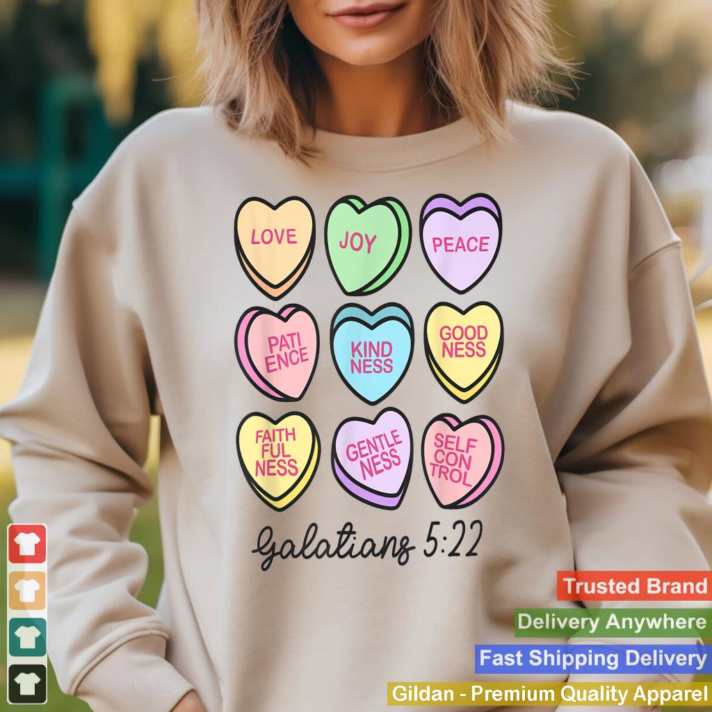 Women Christian Valentine Galatians Conversation Hearts