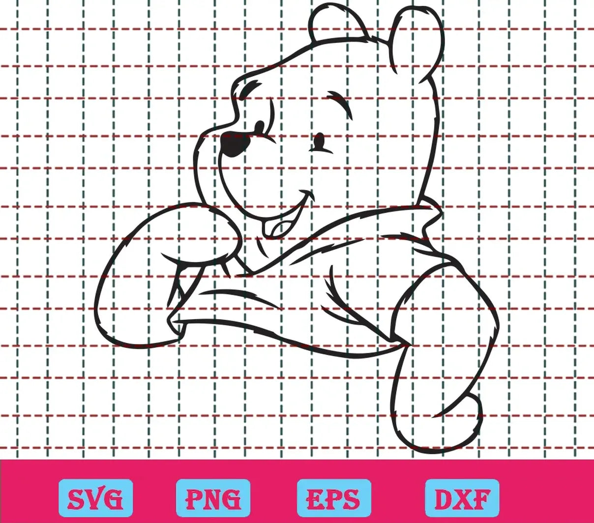 Winnie Pooh svg, Free Disney svg, Winnie the Pooh svg