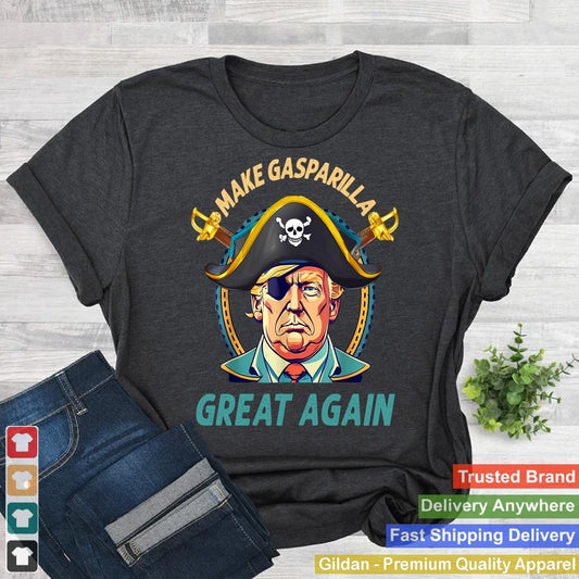 Trump Make Gasparilla Great Again 2025 Funny Pirate