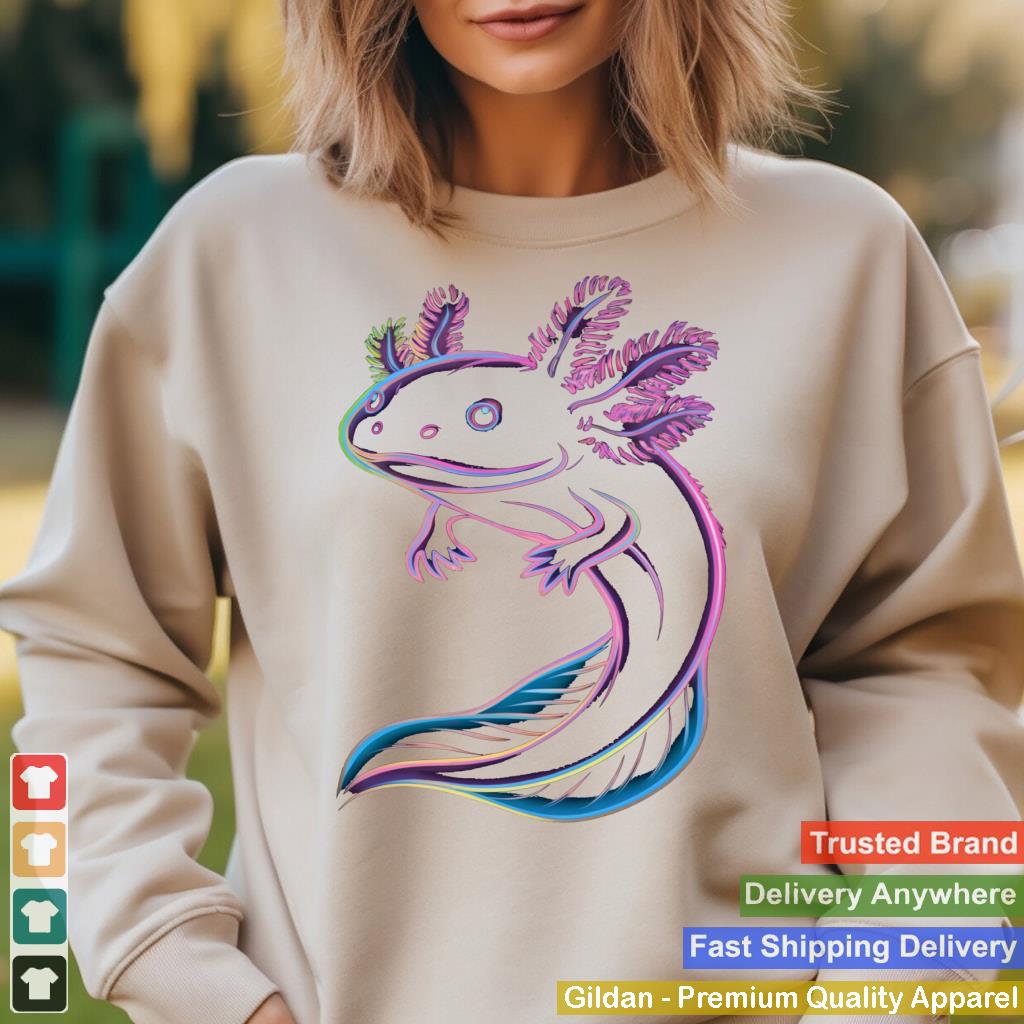 Axolotl Art Pop Modern Cool Graphic Boys Girls Cute Axolotl