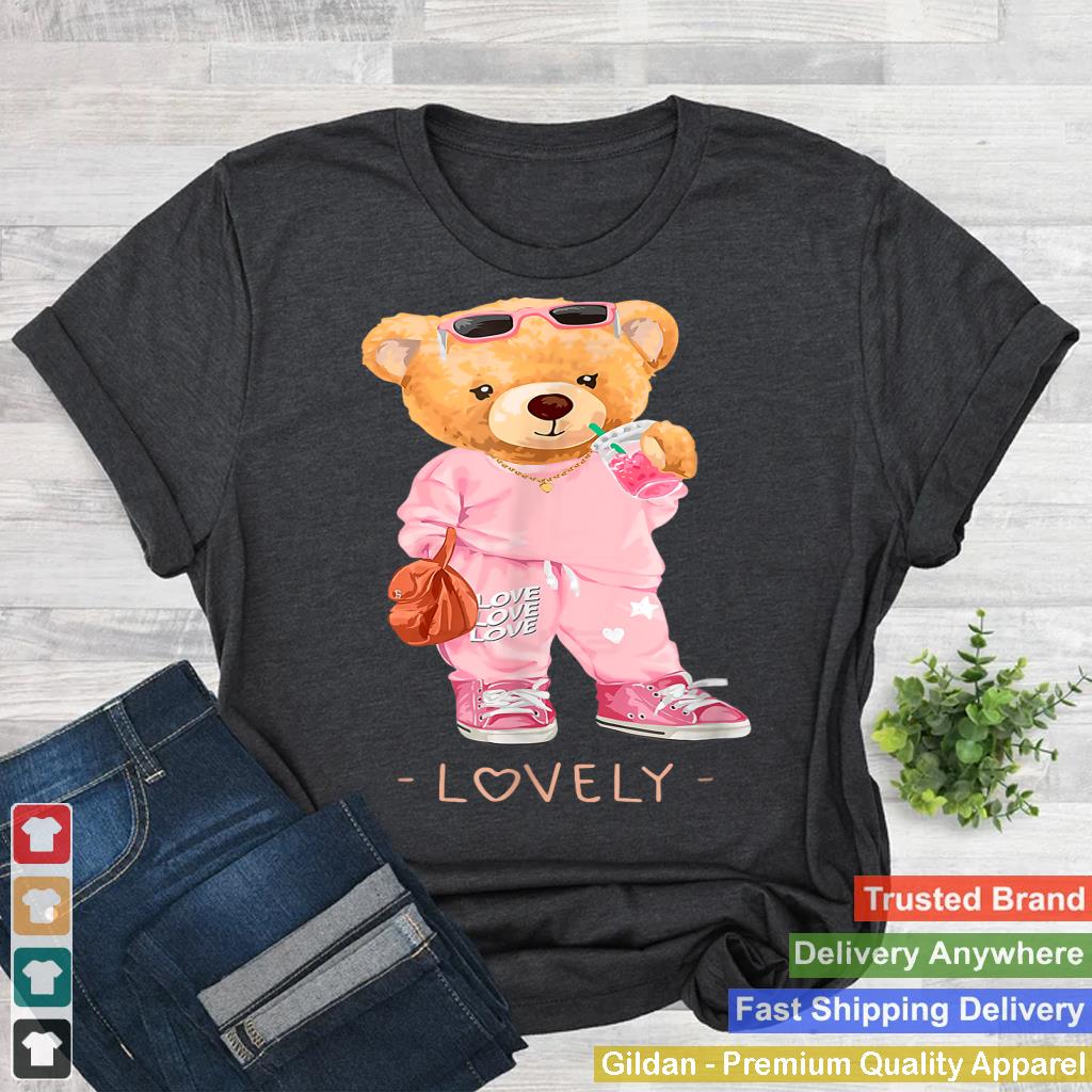 Men's Women's Kids Teddy Bear Graphic Cool Designs Funny