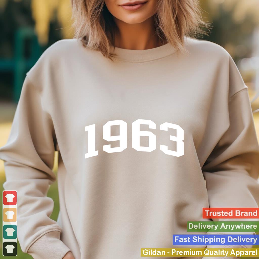 1963 Classic Vintage Style - 60th Birthday Gifts Sweatshirt