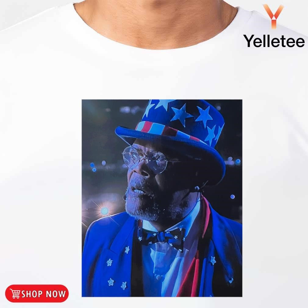 Samuel L. Jackson Super Bowl halftime show shirt