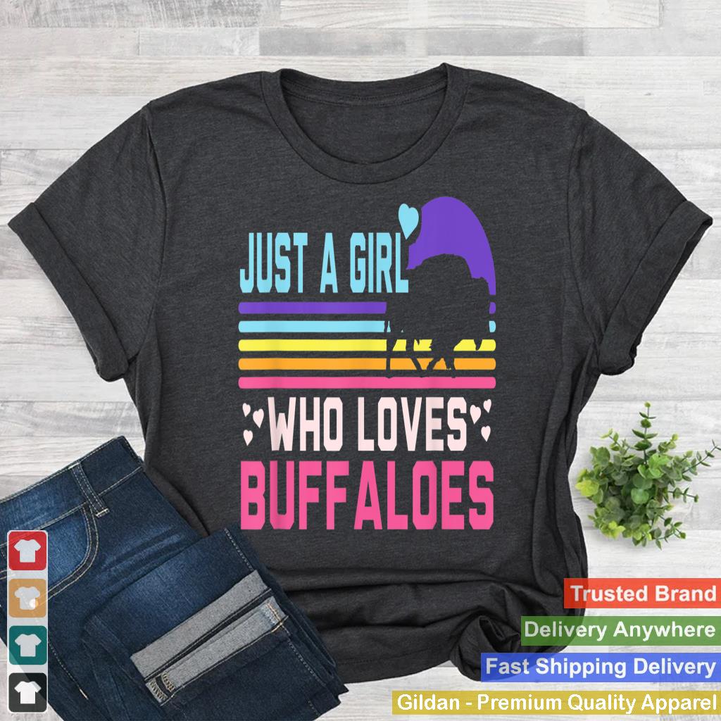 Just A Girl Who Loves Buffaloes Animal Bison