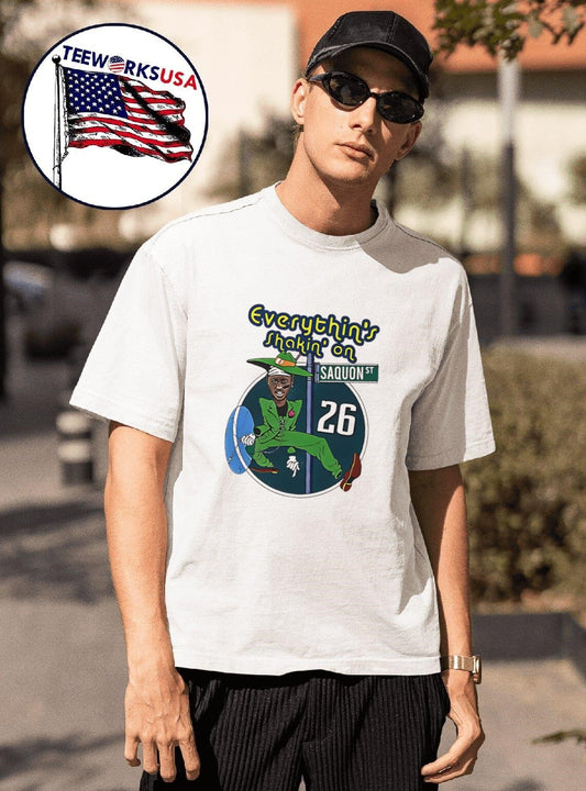 Saquon Everythin’s Shakin’ On Saquon St 26 shirt