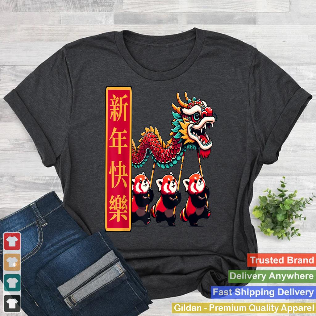 Cute Chinese New Year Dragon Dance Lunar New Year 2024