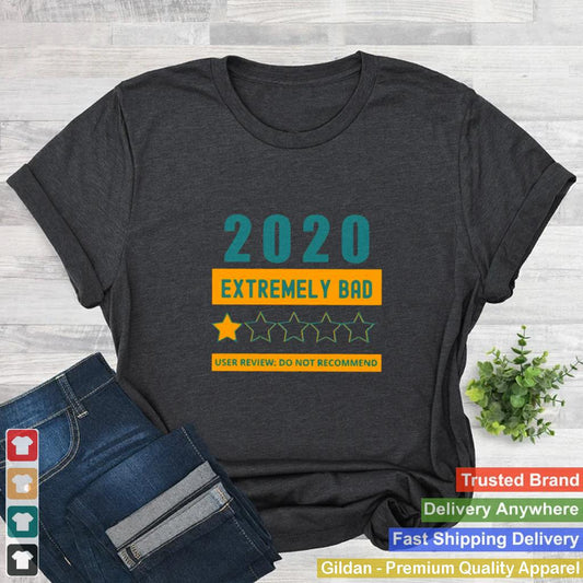 2020 Extremely Bad One Star User Review Do Not Recommend shirt