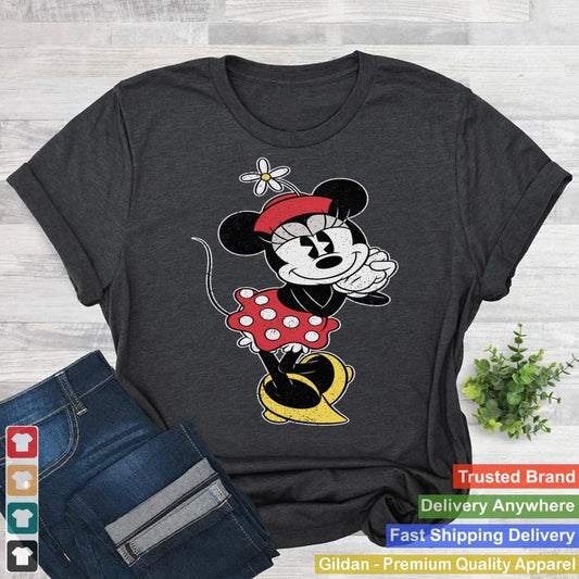 Disney Vintage Minnie Mouse Sweetheart Pose Sweatshirt