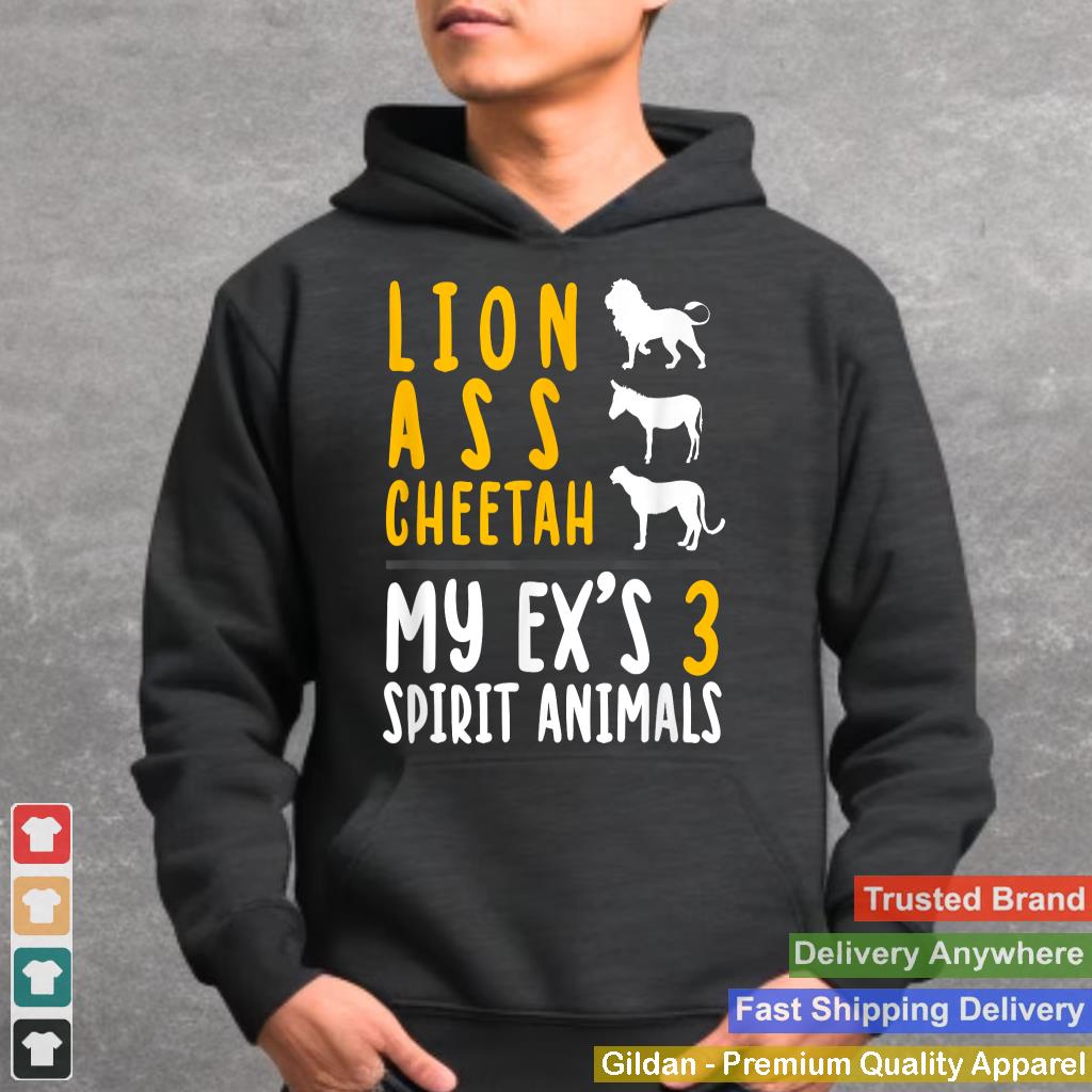 Lion Ass Cheetah Funny Recently Divorced Break Up Gift