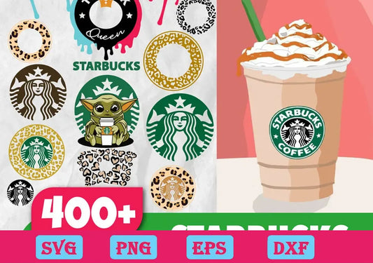 400+ Starbucks Full Wrap Bundle