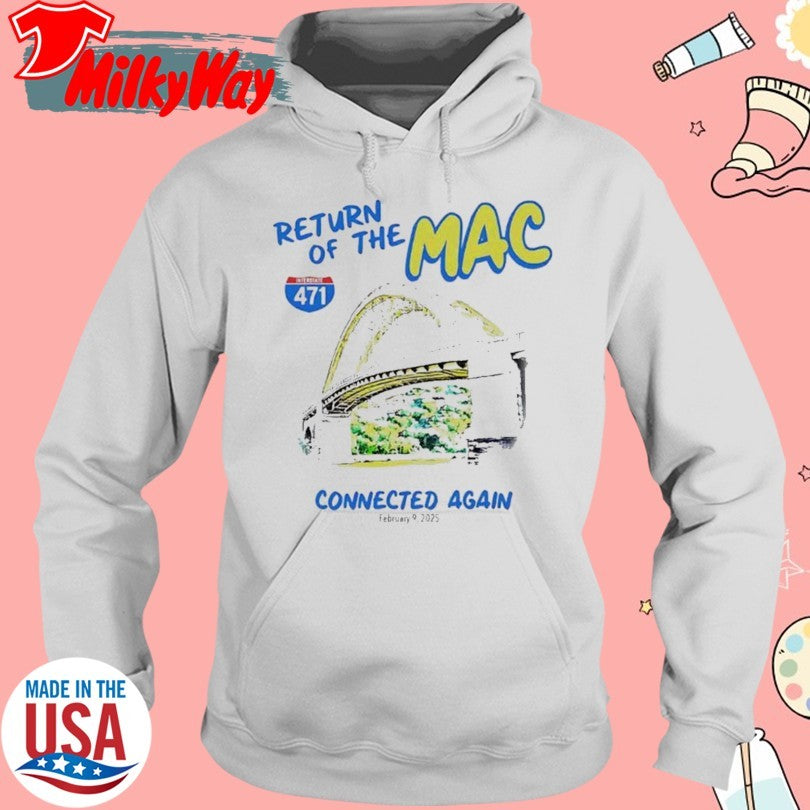 Official Return of the Mac connected again february 9 2025 Shirt