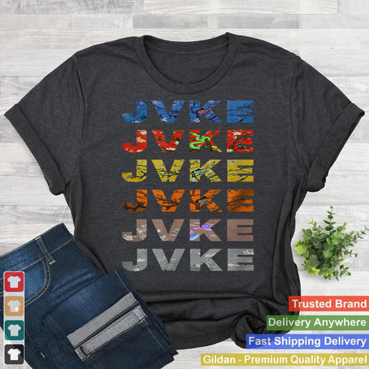 Jvke colorful and butterfly Vintage Retro