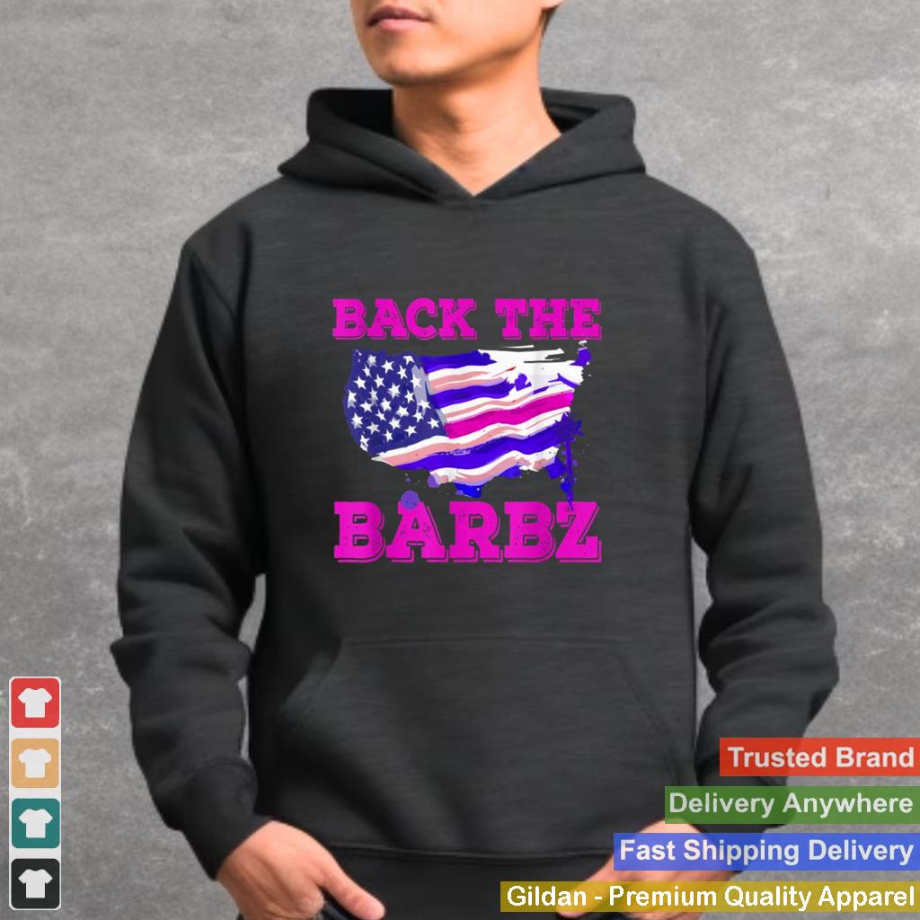 Back The Barbz Love American Flag Supporter Shirt