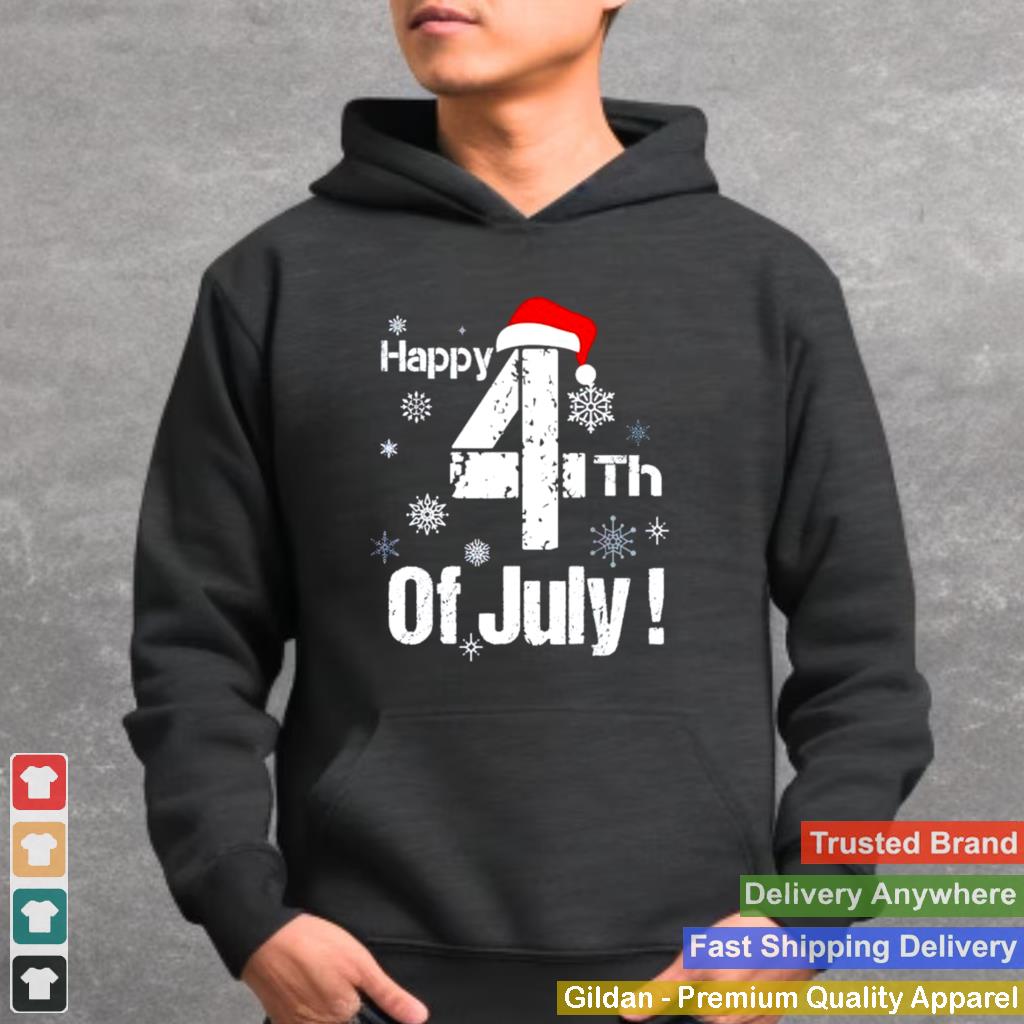 Awesome happy 4th of July Christmas shirt