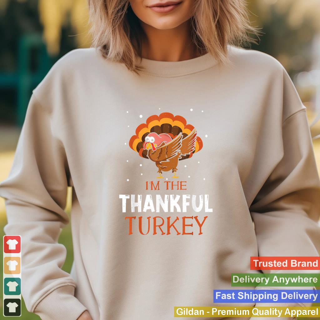 Autumn Thankful Turkey Dab Dabbing Happy Thanksgiving T Shirt