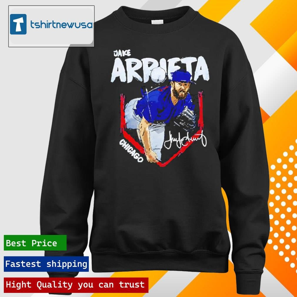 Premium Jake Arrieta Chicago Base Baseball Signature 2025 Shirts