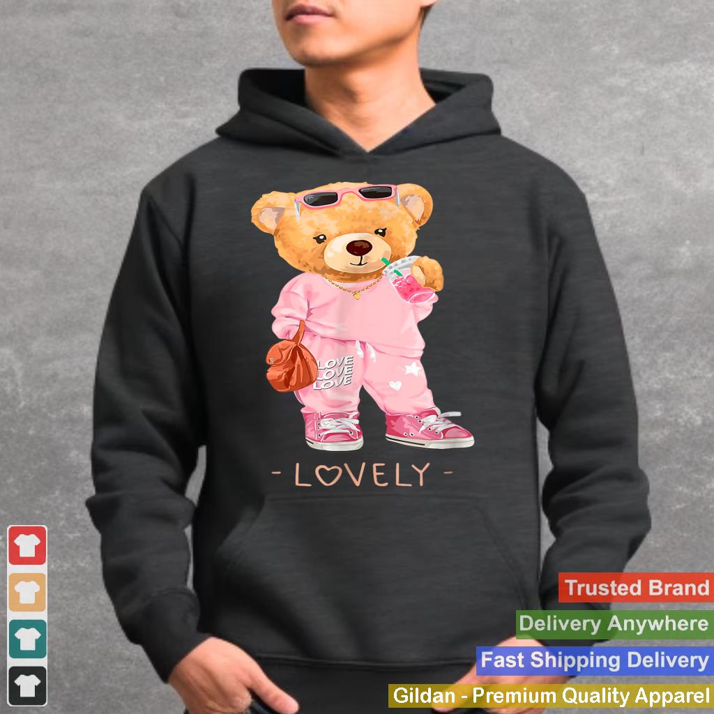 Men's Women's Kids Teddy Bear Graphic Cool Designs Funny