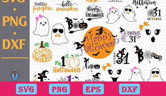 Funny Halloween SVG Bundle