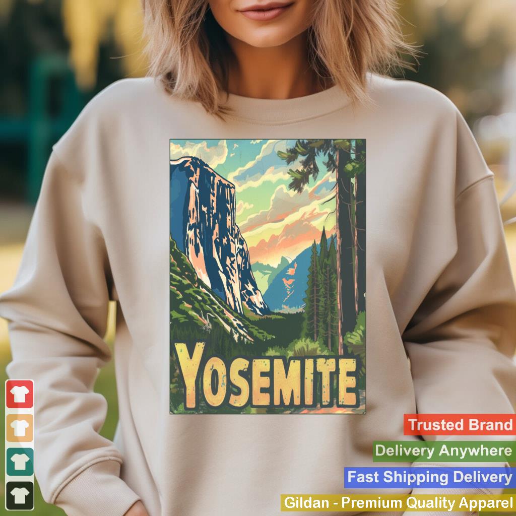 Yosemite - US National Park Vintage Men Women Kids Retro