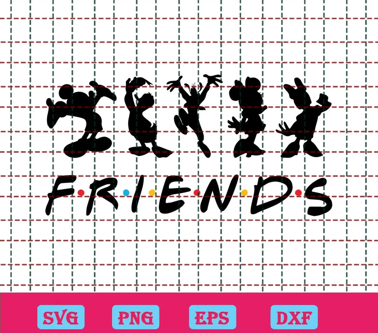 Disney Friends Svg Free