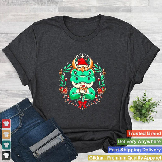 alligator Loki hug Loki chibi Christmas sweater